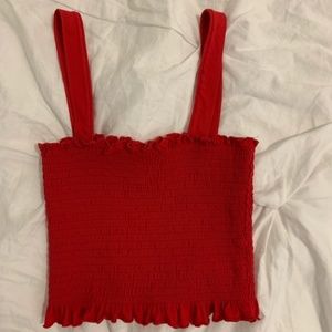 Pacsun Red Crop Top